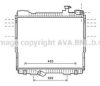 AVA QUALITY COOLING DN2348 Radiator, engine cooling